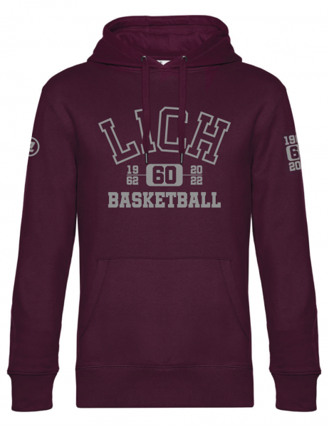Hoodie &quot;60 Jahre LICH Basketball&quot;